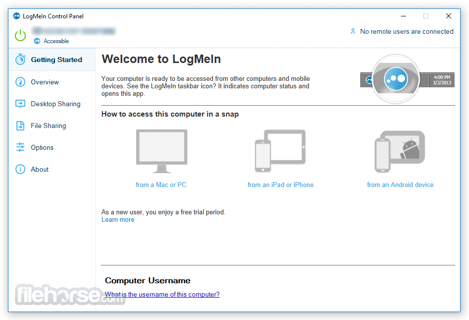 Visit the official LogMeIn website and navigate to the support or download section.
Download the latest version of LogMeIn.exe compatible with your operating system.