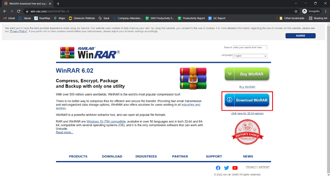 Visit the official website of WinRAR and download the latest version of the software.
Run the setup file and follow the on-screen instructions to install the updated version.
