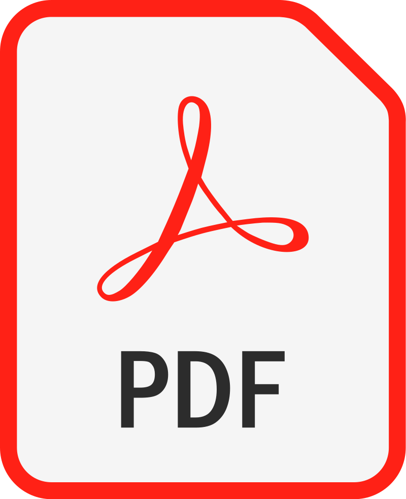 Warning icon with a delete symbol over the Adobe Acrobat logo