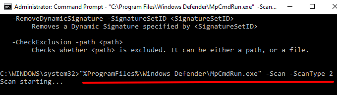 What is mpcmdrun exe: A command-line tool for managing Microsoft Defender on Windows.
Update options: Use the <code>mpcmdrun.exe -SignatureUpdate</code> command to manually update Microsoft Defender signatures.
