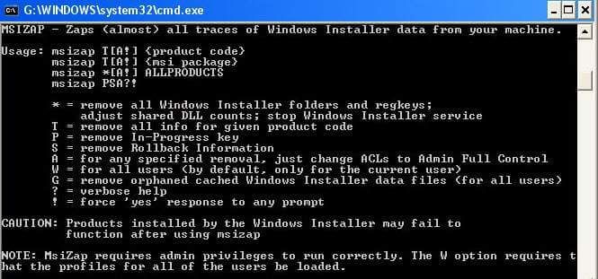 Windows Installer Cleanup Utility: A Microsoft tool that helps remove setup.exe command line parameters and other installation remnants.
Registry Editor: Use this tool to manually delete registry entries associated with setup.exe command line parameters.