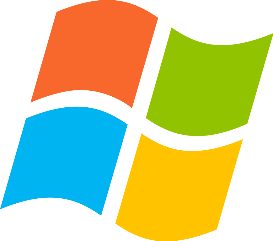 Windows logo and background