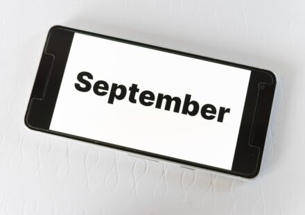 calendar with future date highlighted