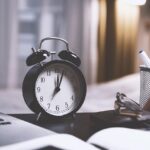 clock hands moving forward