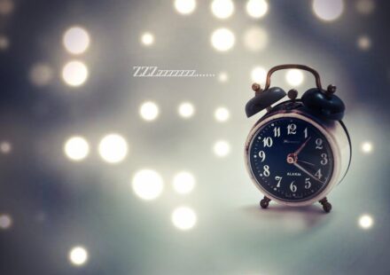 clock showing 30 minutes advance
