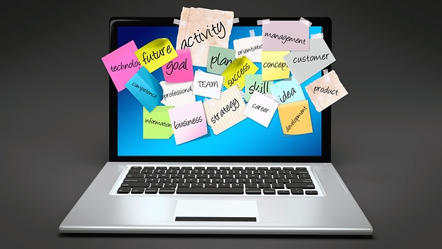 Conceptual graphic of a computer screen with a digital tool cleaning away unwanted software icons and files.