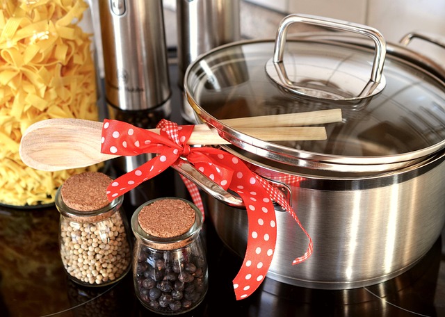 Echo Pot smart cooker on a kitchen counter with various ingredients (echo pot smart cooker price)