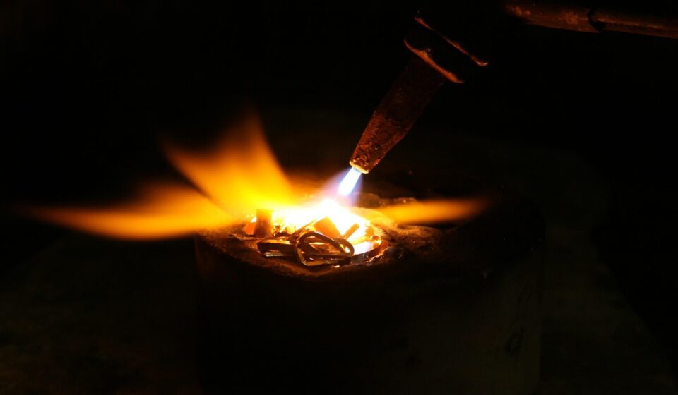 heat stained metal colors