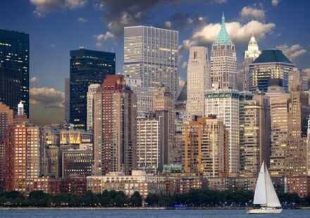 NYC skyline prayer