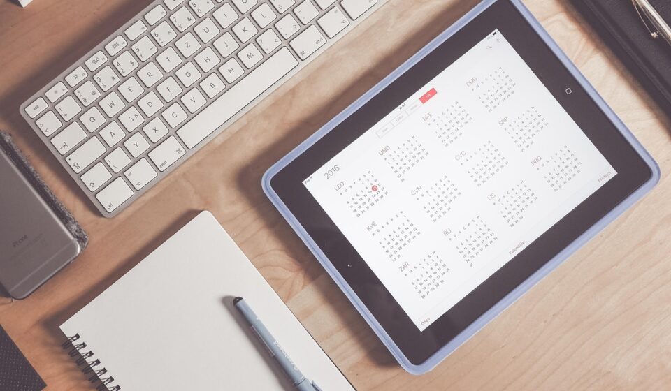 planning calendar timeline