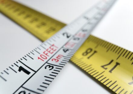 14cm ruler inch scale