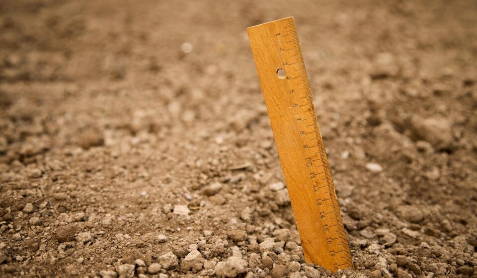 70cm ruler inch scale