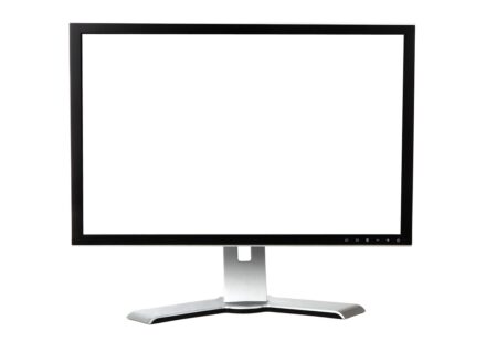 monitor white spot example