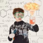 vibrant chemical reaction